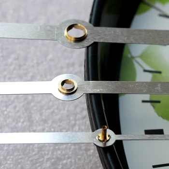 Młody miasto zegar ścienny, mechanizm z 10# ręce cichy plastikowy mechanizm DIY zegarek akcesoria zestawy zamiatać mechanizm kwarcowy 12888