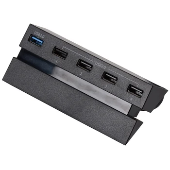 Na PS4 akcesoria 1* USB 3.0 High Speed Hub USB Extension (rozszerzenie USB Port 4* USB 2.0 adapter do konsoli SONY PlayStation 4