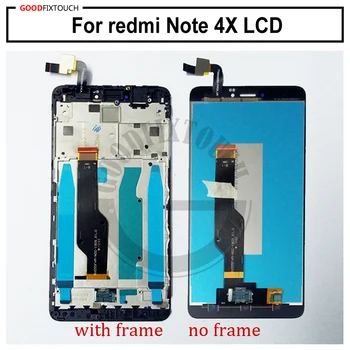 Najlepszy note 4X LCD dla Xiaomi redmi note4X note 4 wersja globalna Snapdragon 625 wyświetlacz LCD+ dotyk digitizer z ramką