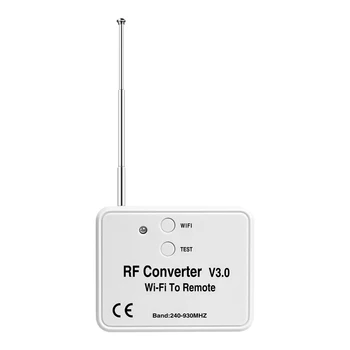 Najnowszy Inteligentny dom szeroka częstotliwość 240~930 Mhz walcowanie i szkolenia i stały kod WIFI w RF konwerter