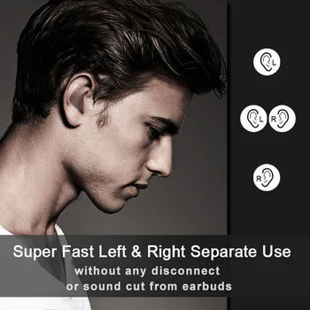 Najnowszy Mini Pro 4 TWS Bluetooth, słuchawki Bezprzewodowe, słuchawki sportowe, słuchawki, zestaw głośnomówiący stereo redukcja szumów plac zestaw słuchawkowy z mikrofonem