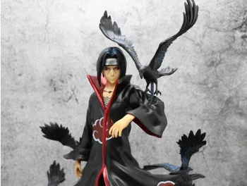 Naruto Itachi Uchiha figurka Akatsuki sekta Wrona pomnik model zabawki