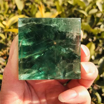 Naturalny zielony fluoryt piramida Kryształ energia punkt medytacja różdżka ozdoba naturalne kamienie i minerały
