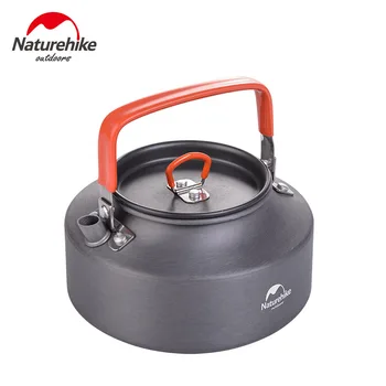 Naturehike 1.1 L camping heat coffee tea pot outdoor ultralight picnic teapot podgrzewacz wody lub herbaty z stopu aluminium z filtrem