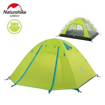 Naturehike 2 3 4 osób camping namiot Outoor smak wodoodporny duży obozowisko namiot dla rodziny z wycieraczką