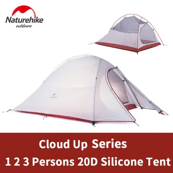Naturehike kemping smak chmura do 123 osób namiot 20D/210T wodoszczelny przenośny basen podróże turystyka namiot z bezpłatnym mat