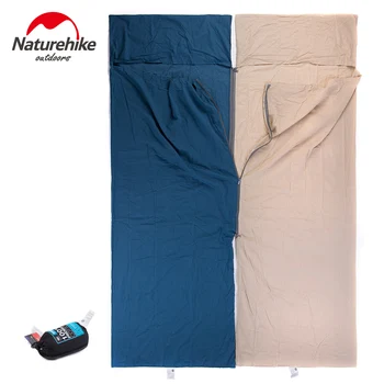 Naturehike łączenie koperta śpiwór liniowej bawełna ultra lekki przenośny NH15S012-D