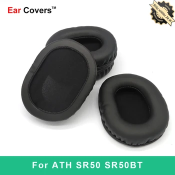 Nauszniki dla audio TechnATH-SR50 ATH-SR50BT ATH SR50BT SR50 słuchawki nauszniki wymiana słuchawki nauszniki skóra syntetyczna gąbka pianka