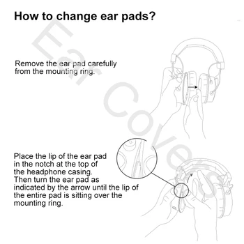 Nauszniki dla Bang & Olufsen BeoPlay H6 słuchawki nauszniki wymiana słuchawki nauszniki skóra syntetyczna gąbka pianka