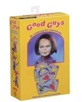 NECA Seed of Chucky 7inch PVC Toys Child ' s Play Good Guys Chucky Action Figure Ultimate Chucky Model Deluxe Edition for Boy Gift