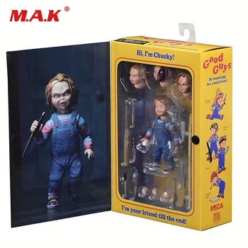 NECA Seed of Chucky 7inch PVC Toys Child ' s Play Good Guys Chucky Action Figure Ultimate Chucky Model Deluxe Edition for Boy Gift