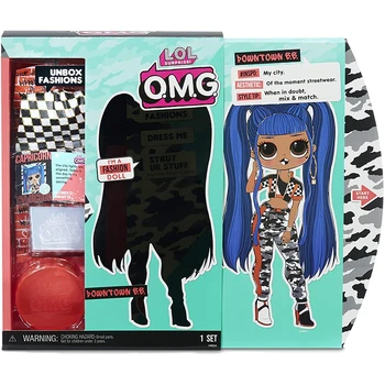 Niespodzianka! OMG 2.8-Downtown B. B. Girl toy prezent na boże narodzenie