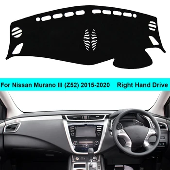 Nissan Murano III (Z52) - 2020 LHD RHD 2 warstwy pokrywa desce rozdzielczej samochodu dywan dywan dywanik Mata dywan Dashmat osłona przeciwsłoneczna mata