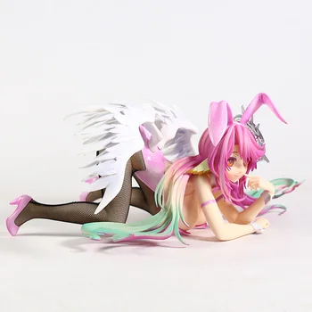 No Game No Life Jibril Bunny Girl Ver. 1/4 skali PVC figurka lalka kolekcjonerska Seksowna figurka model zabawki