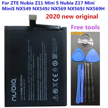 Nowa bateria do ZTE Nubia Z11 Mini S Nubia Z17 Mini MiniS NX549 NX549J NX569 NX569J NX569H Oryginał 3000 mah Li3929T44P6h796137