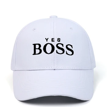 Nowa dostawa Mężczyźni Kobiety czapka z daszkiem Tak szef haft Kpop Sport Snapback hip hop bawełna regulowany Słońce tato kapelusz Gorras EP0164
