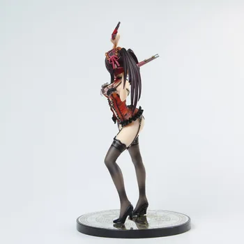Nowa dostawa Quality Edition Date A Live Kurumi Tokisaki Lingerie Ver PVC action Figure Sexy Can Cast off Figure soft with box
