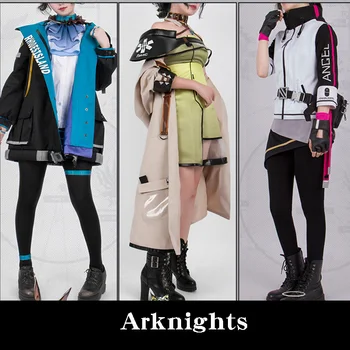 Nowa gra Arknights AMIYA KAL ' TSIT EXUSIAI cosplay kostium Kobiety chłodnym strój Halloween Karnawał strój na zamówienie