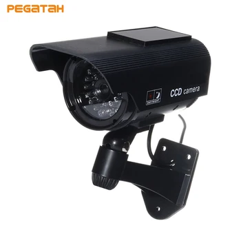 Nowa kamera energii słonecznej jest autentyczny kamera energii słonecznej manekin obserwacji kamery CCTV monitor wodoodporny odkryty CCTV kamery bezpieczeństwa