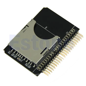 Nowa karta pamięci SD/Micro sd do 2.5 IDE 44pin adapter czytelnika do laptopa
