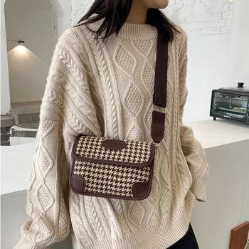 Nowa moda color matching women simplicity Chain Pure Color Soft Small square bag New All match Highquality designer bag