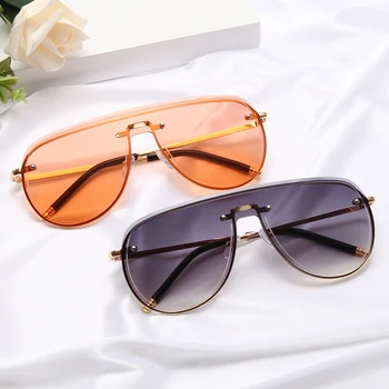Nowa moda okulary bez oprawek Mężczyźni Kobiety luksusowej marki projektant metalowe okulary przeciwsłoneczne UV400 odcienie punkty gafas de sol hombre