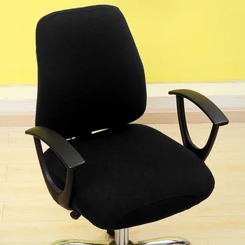 Nowe kolory fotel odcinek pokrowce biuro obrotowy podnośnik komputerowe pokrowce na krzesła 2 szt./kpl. elastyczne pokrowce na krzesła wymienne