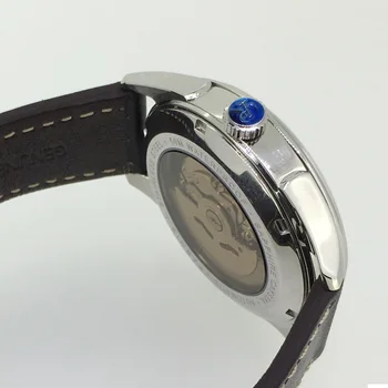 Nowe mechaniczne męskie zegarki on taras automatyczne mężczyzna zegarka mody dorywczo szkło szafirowe 50 m wodoodporny zegarek man NH38 PA6080