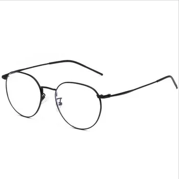 Nowi kobiety retro ultra lekkie anty niebieskie okulary ray Famale stop krótkowzroczność optyka ramka F6007