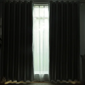 Nowoczesne zasłony do salonu ochrony przeciwsłonecznej blok kurtyna cień sypialnia izolacyjne zasłony zaciemniające zasłony z haczykami