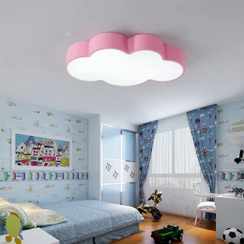 Nowoczesny zachmurzenie lampa sufitowa plac zabaw, oświetlenie dziecięce, lampy sufitowe oświetlenie domowe salon baby girl light fixture