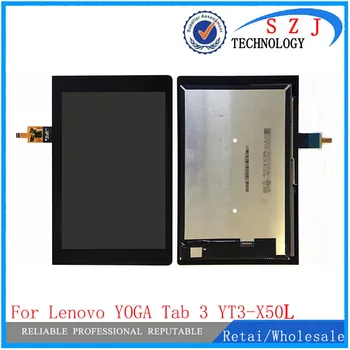 Nowy 10,1-calowy Lenovo YOGA Tab 3 YT3-X50L wyświetlacz LCD + ekran dotykowy digitizer szyba obiektyw w komplecie Darmowa wysyłka
