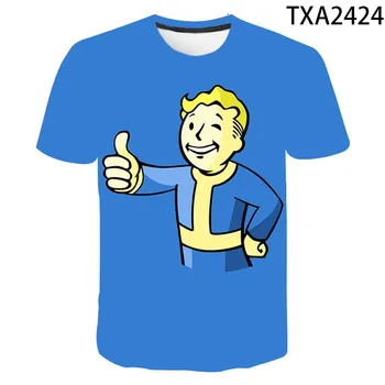 Nowy 2020 lato Fallout 3D koszulka mężczyźni kobiety dzieci casual moda uliczna, odzież chłopiec dziewczynka dzieci drukowane koszulki fajne topy tee
