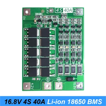 Nowy 4S 40A litowo-jonowy akumulator litowy 18650 Ładowarka PCB BMS ochronna opłata z równowagi do wkrętaka 16.8 V Lipo Cell Module jy
