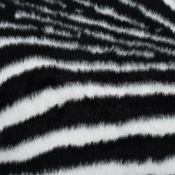 Nowy dywan z nadrukiem zwierząt zebra aksamit skóra syntetyczna dywan futra zwierzęce skóry naturalna forma dywany maty antypoślizgowe
