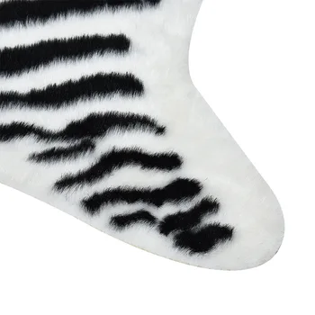 Nowy dywan z nadrukiem zwierząt zebra aksamit skóra syntetyczna dywan futra zwierzęce skóry naturalna forma dywany maty antypoślizgowe