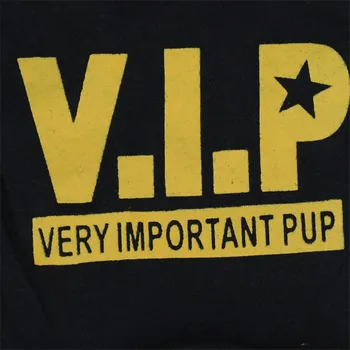Nowy kotek pies koszulka kamizelka lato ładny mały szczeniak garnitur żółty VIP druku temu bzdura odzież unisex psy odzież