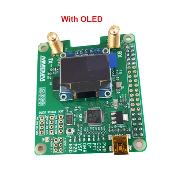 Nowy OLED V1.3 MMDVM_HS_Dual_Hat MMDVM Duplex RX TX UHF VHF Hotspot Board wsparcie P25 DMR YSF NXDN dla Raspberry pi F8-013