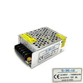 Nowy oryginalny 12V3A small size switching power supply S-36-12 monitoring power LED power supply 12V3A 36W