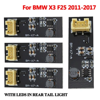 Nowy os sterownik F25 b003809.2 LED light Repair Led025 3W 63217217314 wymiana płyty lampy tylnej do chipa X3 02CBA1101ABK