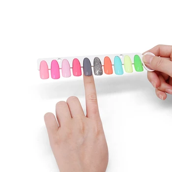 Nowy Profesjonalny Model Paznokci Żel Lakier Kolorowy Wyświetlacz Pudełko Książka Poświęcona 120 Kolorowa Mapa Wykres Malowanie Manicure Paznokci Narzędzia