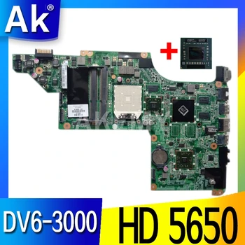 Nowy przedmiot, 603939-001 DA0LX8MB6D1 do płyty głównej laptopa HP PAVILION DV6 DV6-3000, HD 5650 +bezpłatny procesor