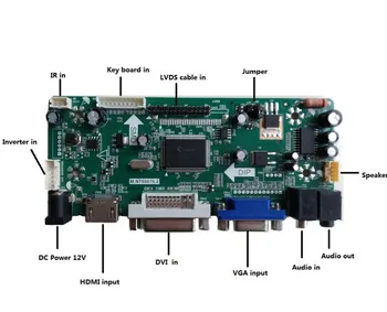 NT68676(HDMI+DVI+VGA) wyświetlacz LCD kontroler sterownik do karty monitor dla 30pin LTN150XB-L01/L02 1024X768 ekran