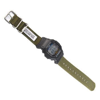 Nylon NATO watchband GA-110/100,DW-5600,GW-6900 Taśmy pierścień klamra, pasek, bransoletka z adapterami