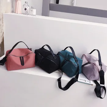 Nylonowa poduszka forma кроссбоди torba na ramię dla kobiet codzienne zakupy torebka damska codziennych podróży Shopper torebka telefon dźwigać