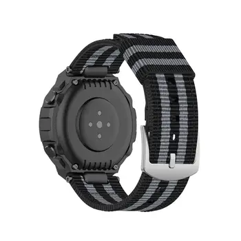 Nylonowy pasek do zegarka Huami Amazfit Ares A1908 Smart watch Band płótno tkaniny watchband Amazfit T-Rex TRex A1918 Wristband