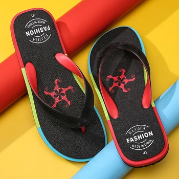 Obuwie męskie przylot letnie męskie sandały japonki wysokiej jakości sandały na plaży antypoślizgowe Zapatos Hombre obuwie buty hurt 39