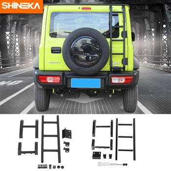Ochronne ramy SHINEKA dla Suzuki Jimny JB74 2019+ zewnętrzny tylne drzwi samochodu schody drzwi tyłu akcesoria do Suzuki Jimny 2019+