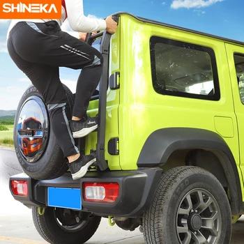 Ochronne ramy SHINEKA dla Suzuki Jimny JB74 2019+ zewnętrzny tylne drzwi samochodu schody drzwi tyłu akcesoria do Suzuki Jimny 2019+