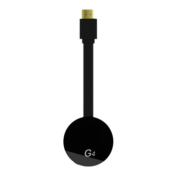 Ockered TV Stick G4 HDMI Wireless TV Dong Anycast WIFI Cellular Android iOS dla Chromecast Miracast dla Netflix, Youtube